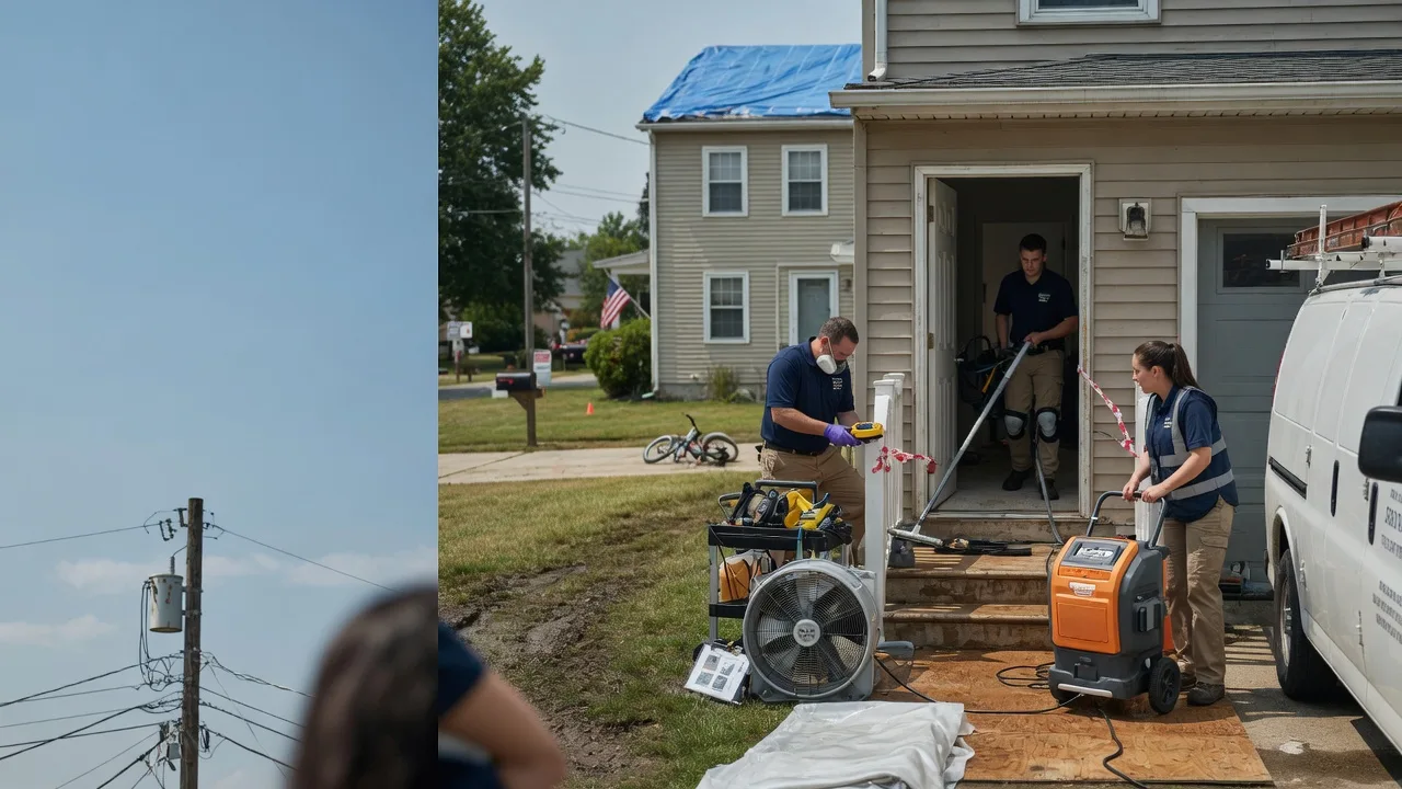 Water Damage Repair in Manchester Township, NJ near me